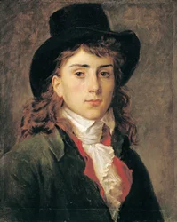 Portrait of Baron Antoine Jean Gros Aged 20